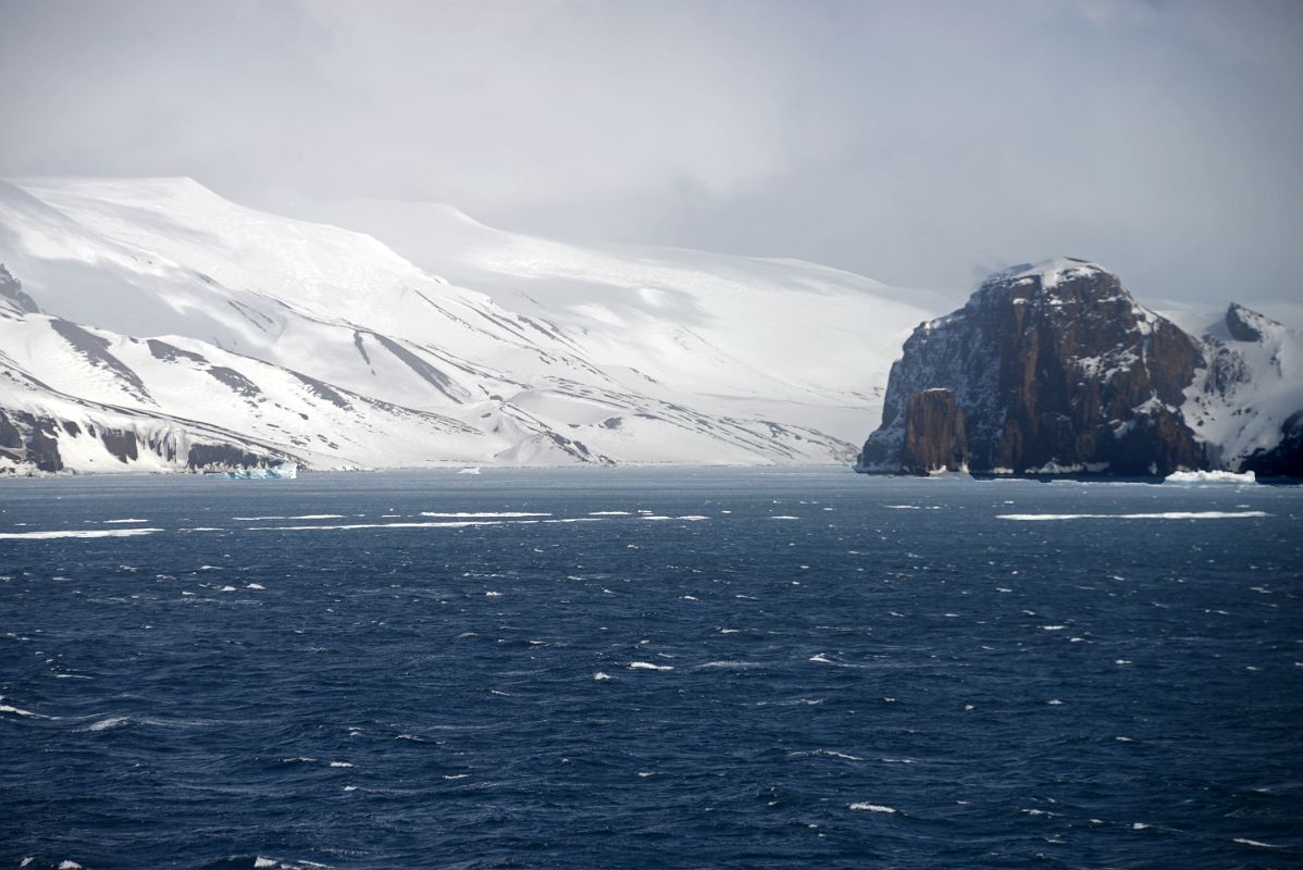 02C The Neptunes Bellows Narrow Opening To Deception Island On Quark Expeditions Antarctica Cruise Ship